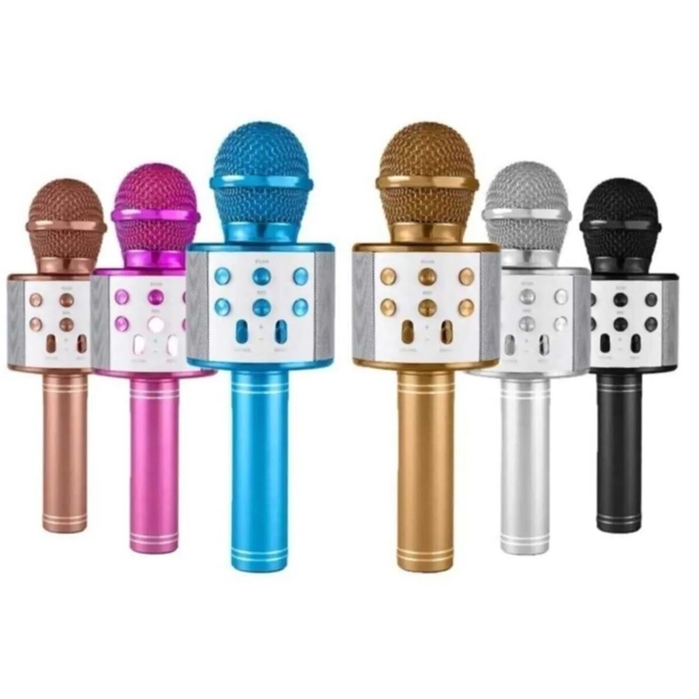 Novalink Aux Usb Ve Sd Kart Girişli Bluetooth Hoparlör Karaoke Mikrofon