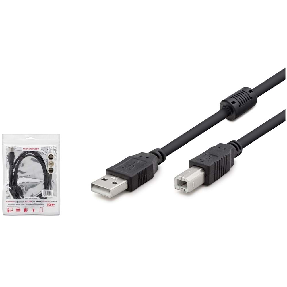 1.5 Metre Usb 2.0 Siyah Yazıcı Printer Kablo