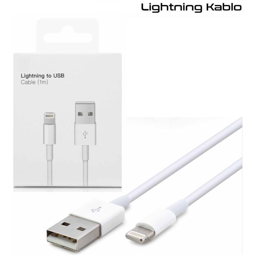 Oem İphone 1mt. Lightning Usb Kablo