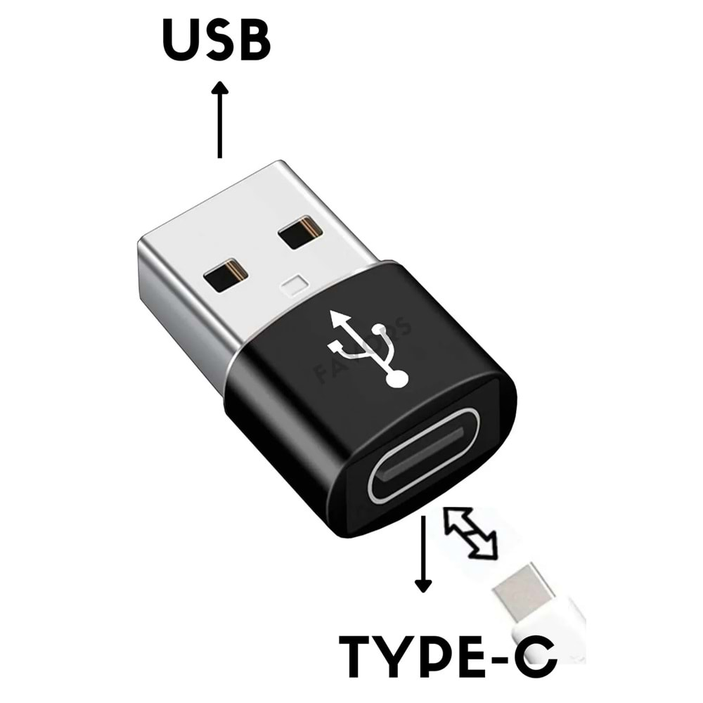 Torima Usb to Type-C Converter Adaptör Çevirici