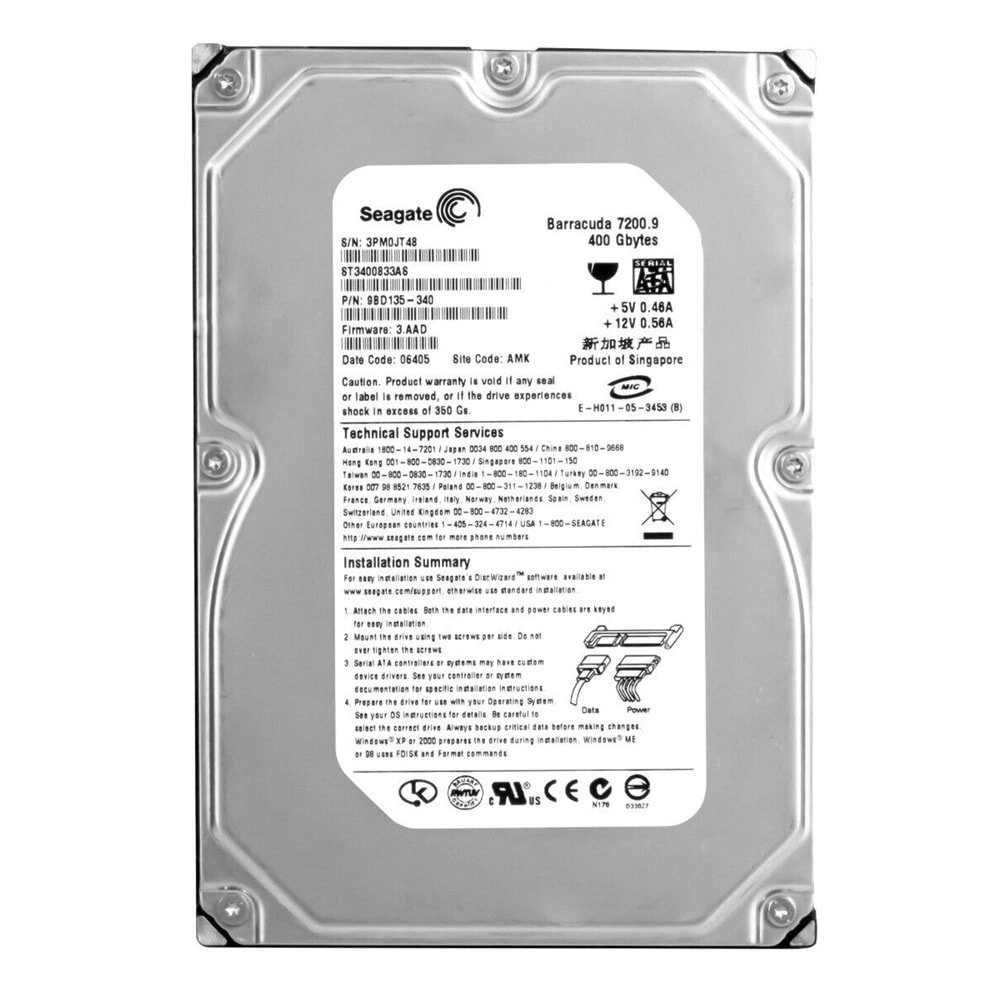 Oem 400gb 3.5