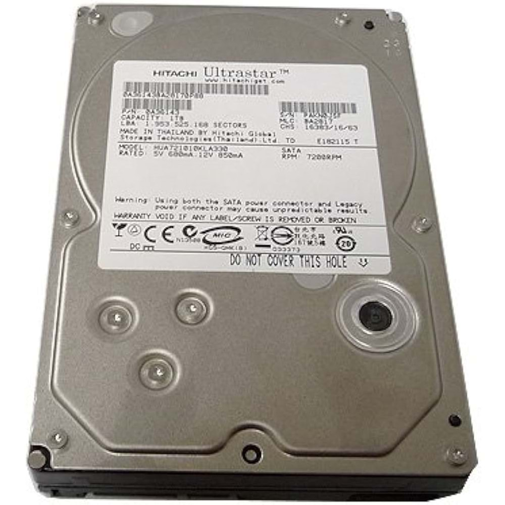 Hitachi 1TB 7200 RPM 32MB Sata3.0Gb/s 3.5