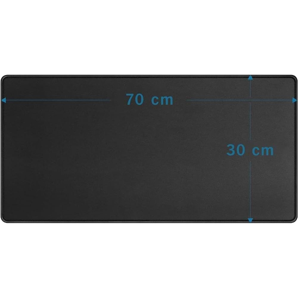 Kaymaz Tabanlı 30x70 Standart Siyah Mouse pad