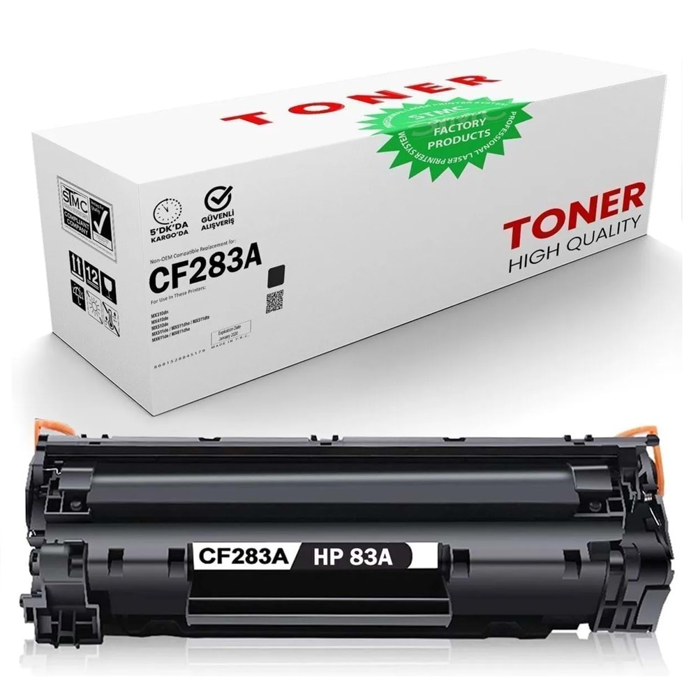 HP 83A / CRG-737 Muadil Toner