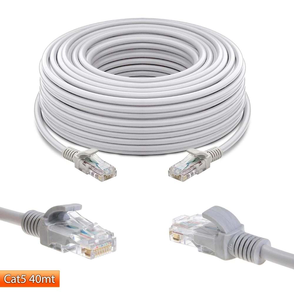 Patch Ethernet 40mt. Cat5 Kablo