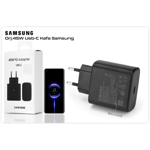 Samsung 45w Usb-c Süper Fast Şarj Başlığı