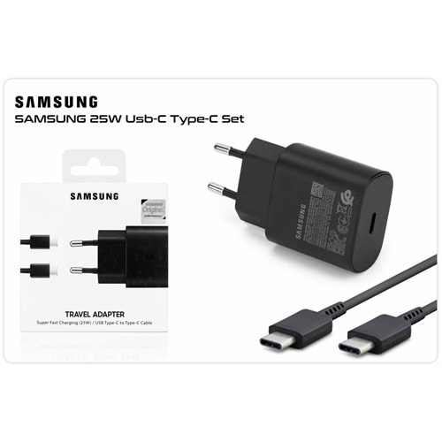 Samsung 25w Pd Typ-c Şarj Seti Aleti